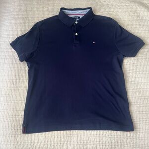 Tommy Hilfiger Dark Blue Men's Polo Shirt